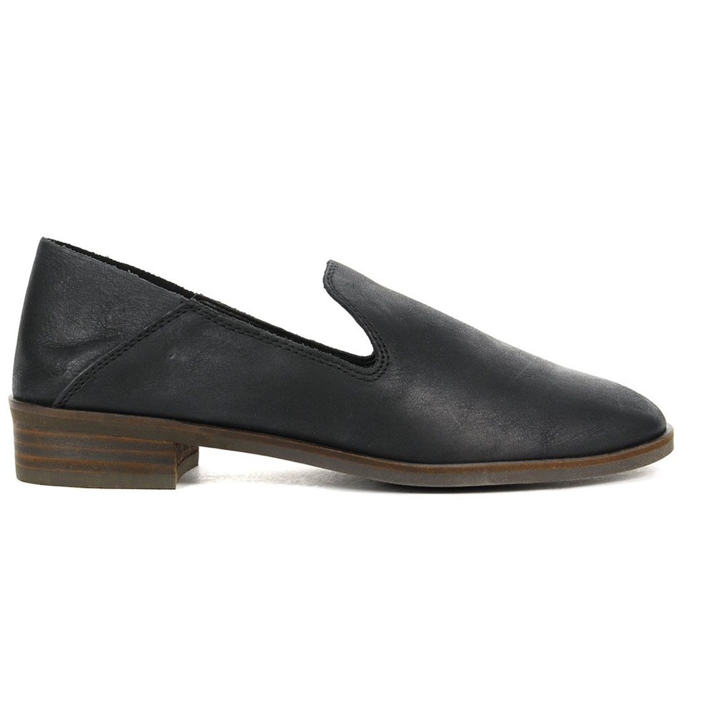 Lucky Brand Cahill Black Saratoga Leather Loafers